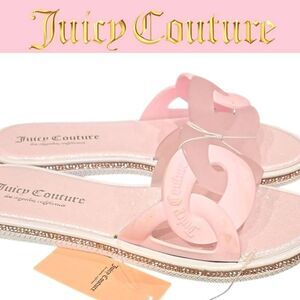 Juicy Couture Yaruba Rhinestone Slide Sandal